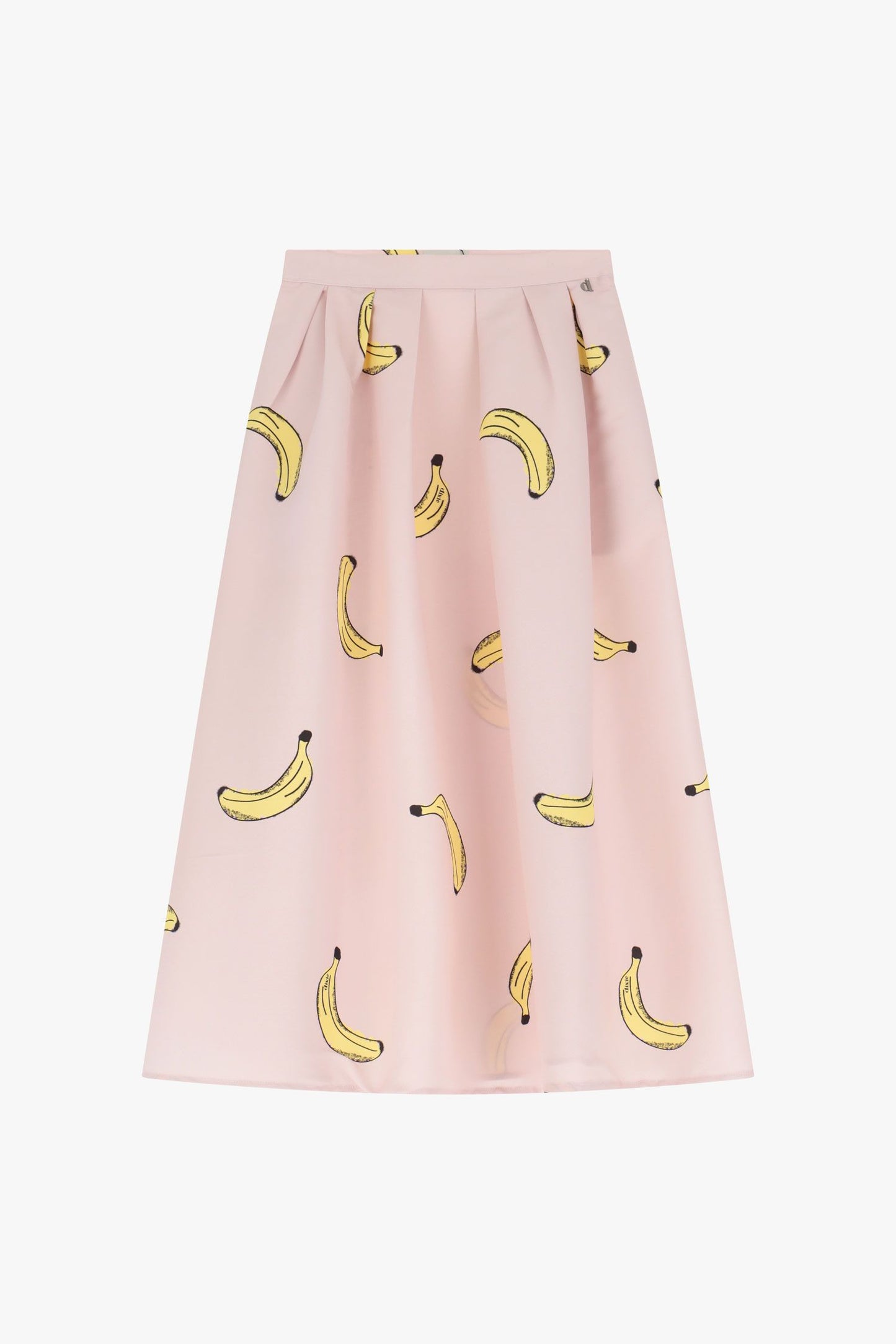 Gonna lunga con stampa fruttata