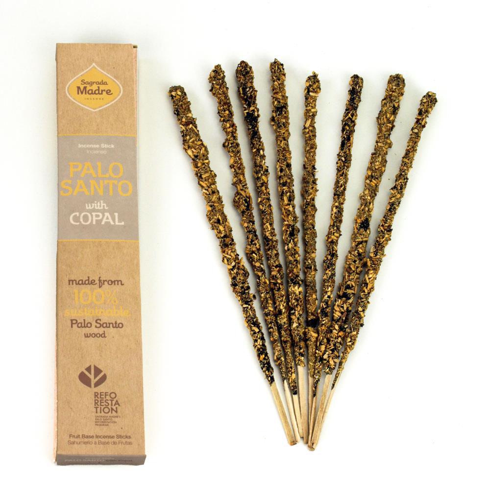 Incenso 8 bastoncini Palo Santo e Copal