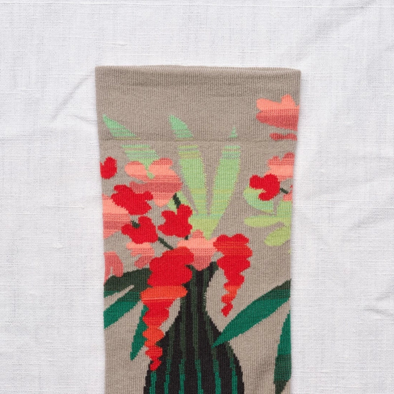 Elephant Vase Socks CU5-01