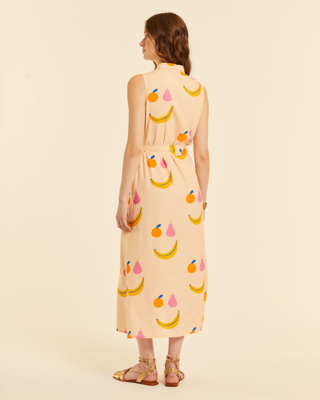 Vestido abotonado Happy Fruits