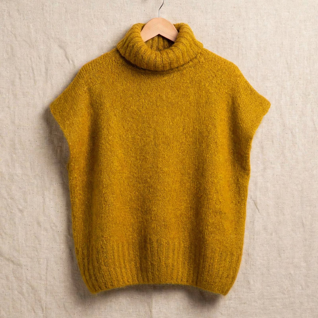 Gilet Dolcevita Mohair Oversize -   MAGLIA MORBIDA
