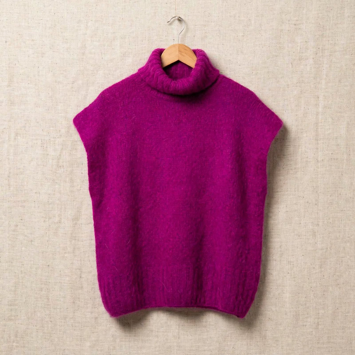 Gilet Dolcevita Mohair Oversize -   MAGLIA MORBIDA