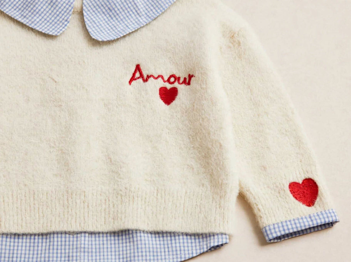 PULL AMOUR HEART - Maglione con Cuore