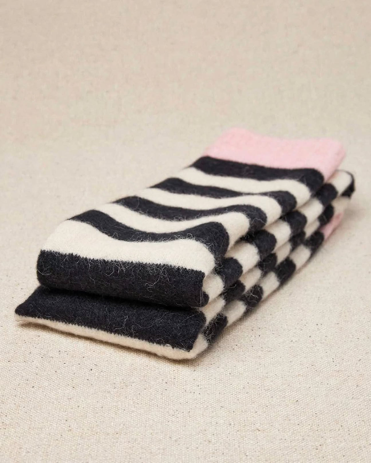 Sciarpa in Lana Morbida Striped