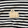 Spilla Cane Maltese di Perline - avorio