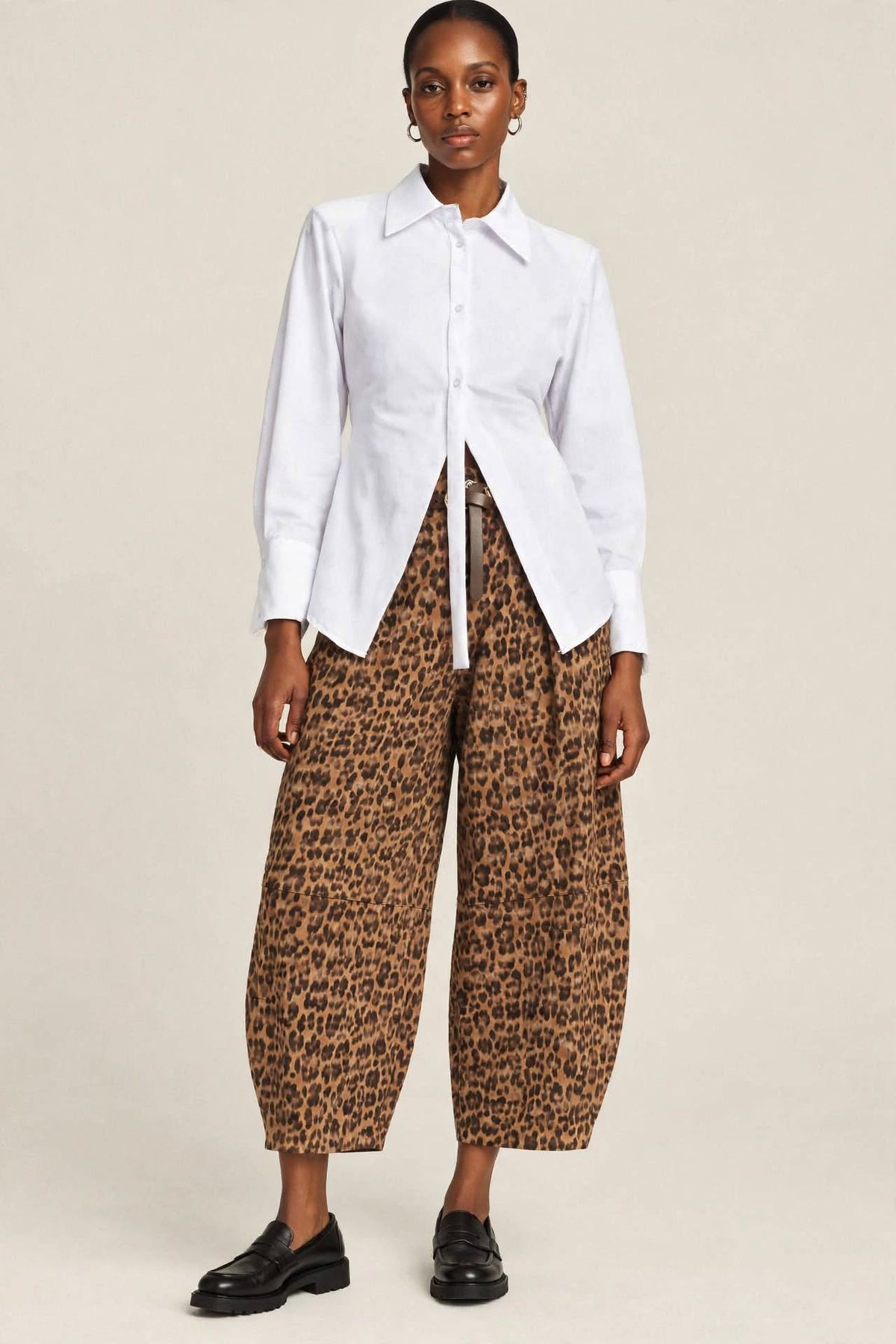 Pantalone leopardato