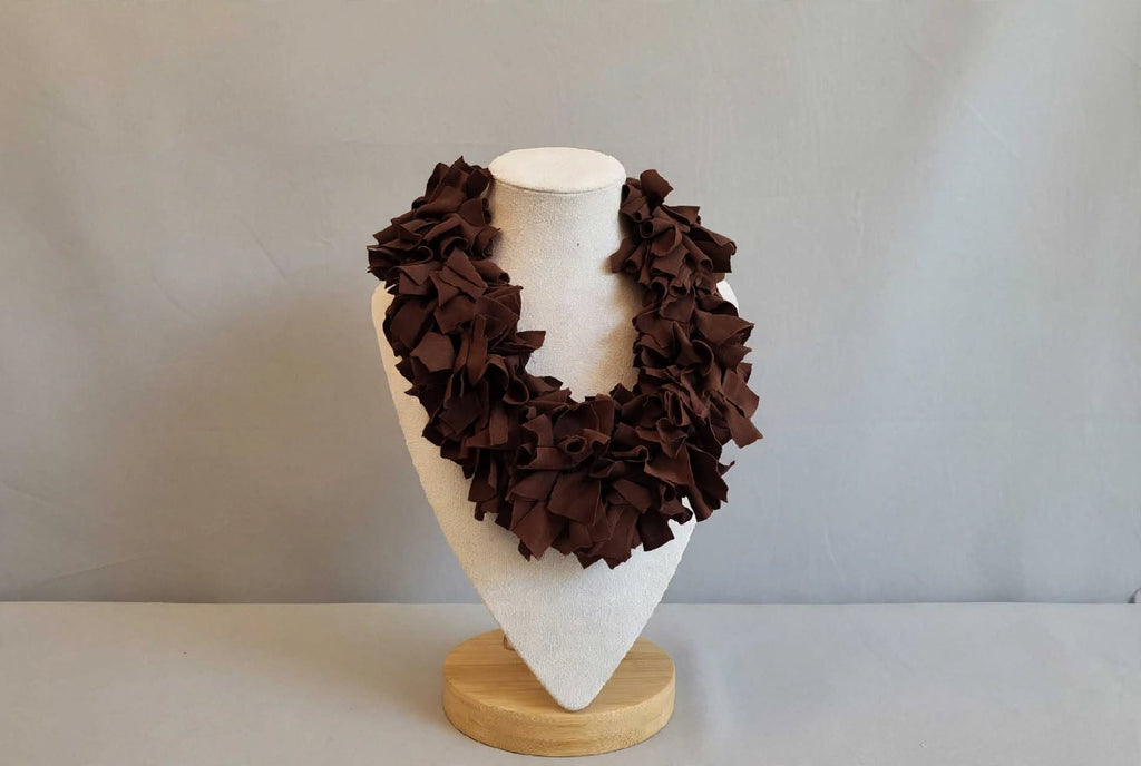 Collana Ruches Cioccolato