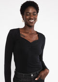 Love Black Jersey top