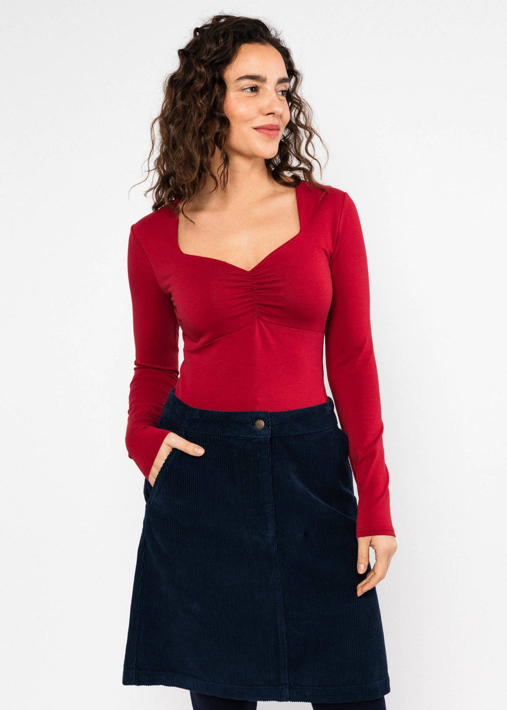 Love Red Jersey top