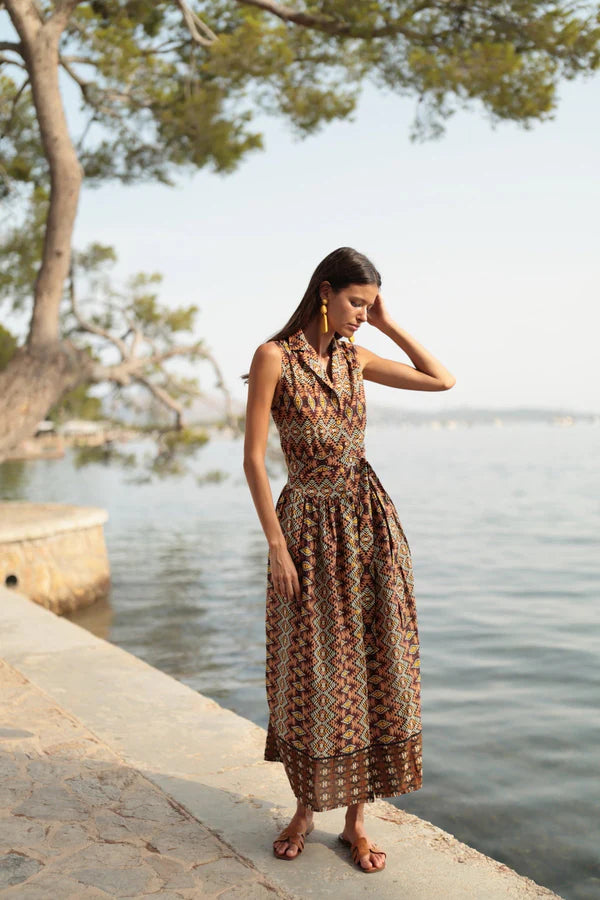 VESTIDO LARGO ETNICO