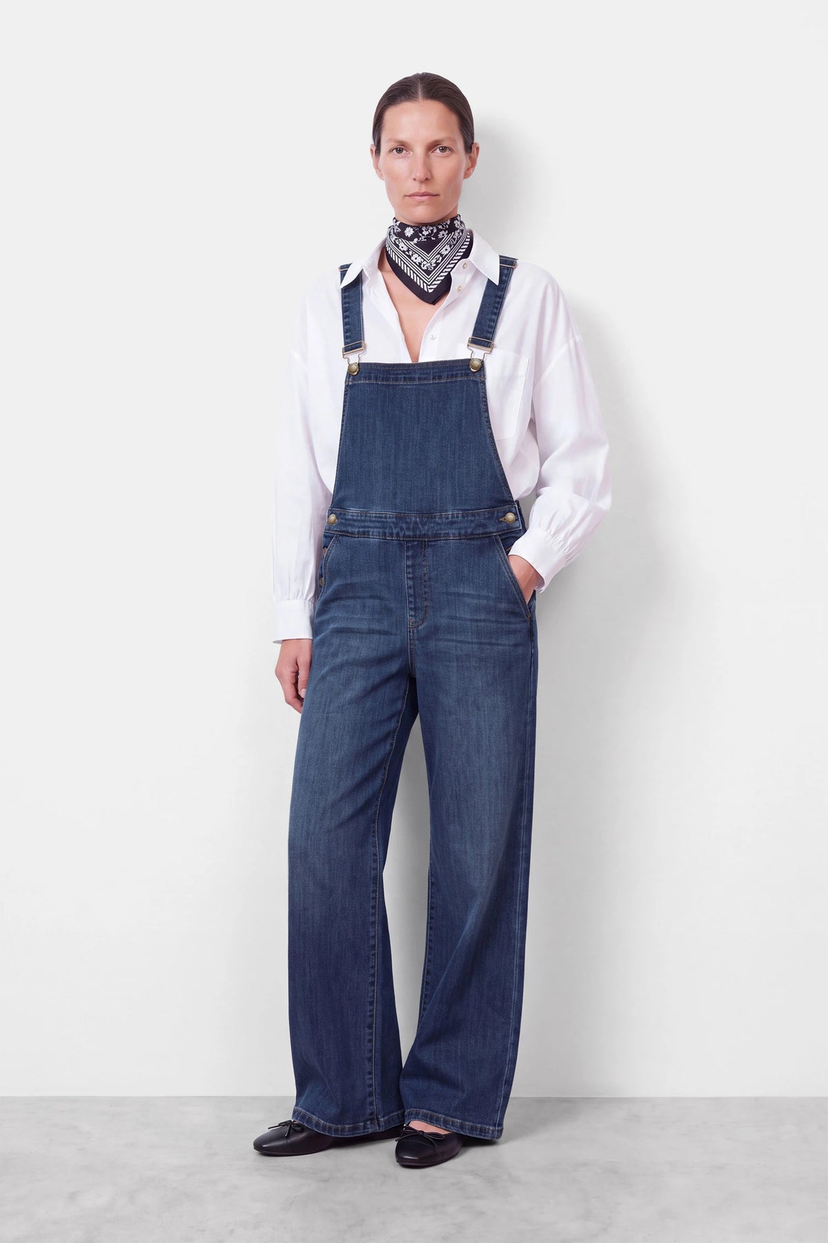 Salopette in denim
