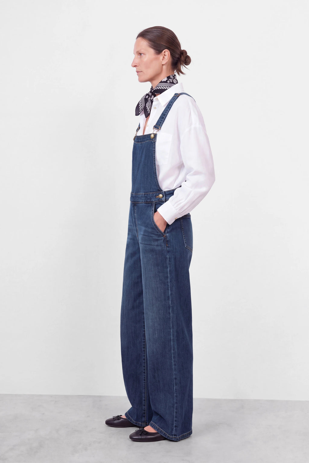 Salopette in denim