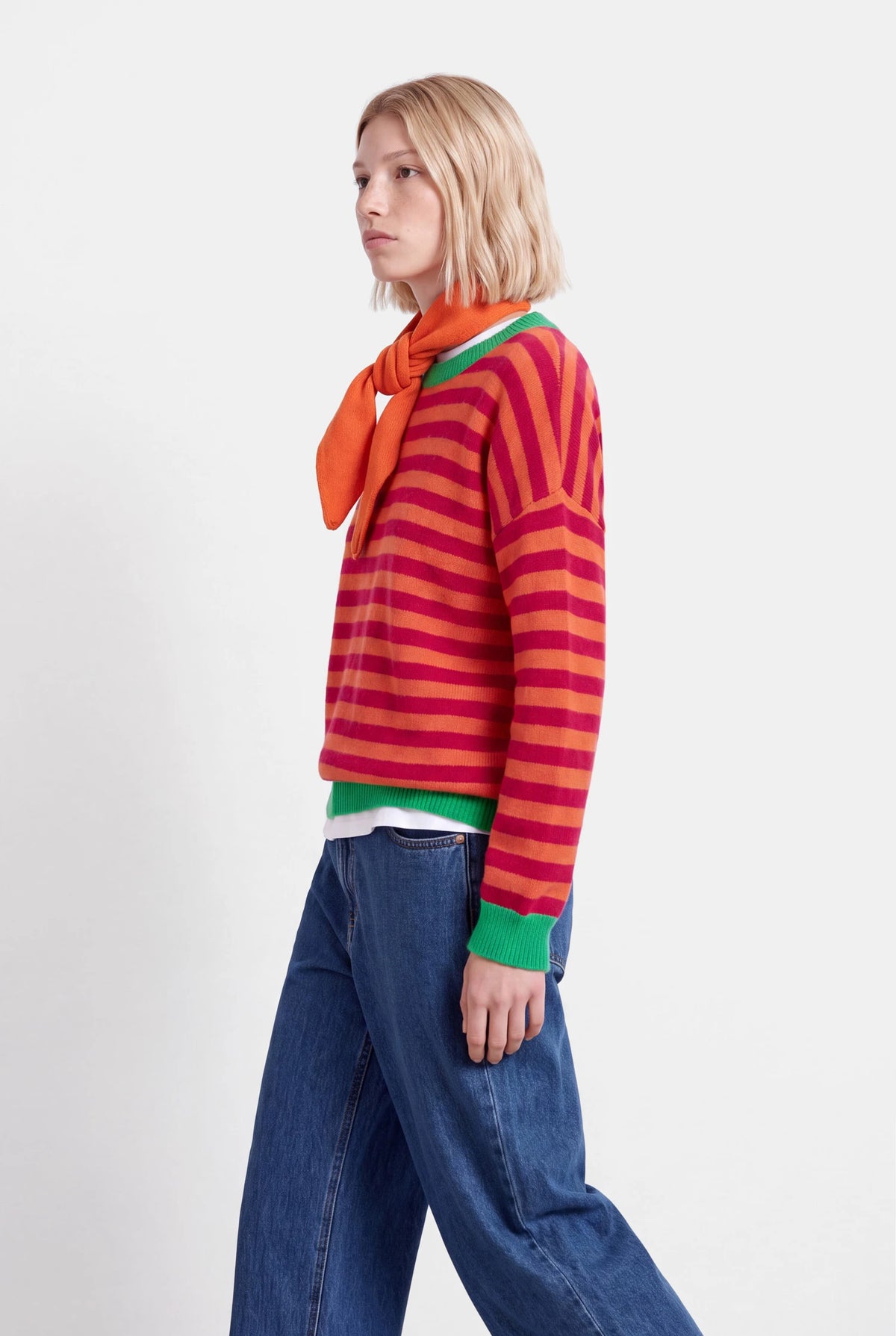 Maglione a Righe