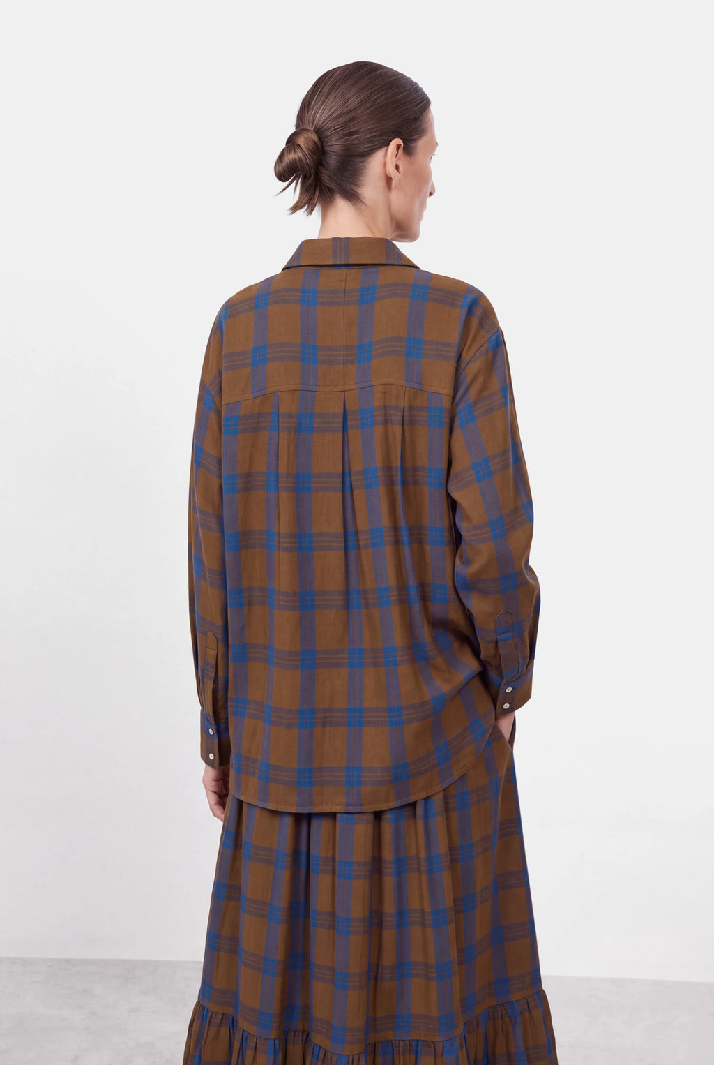 Camicia Oversize a Quadri