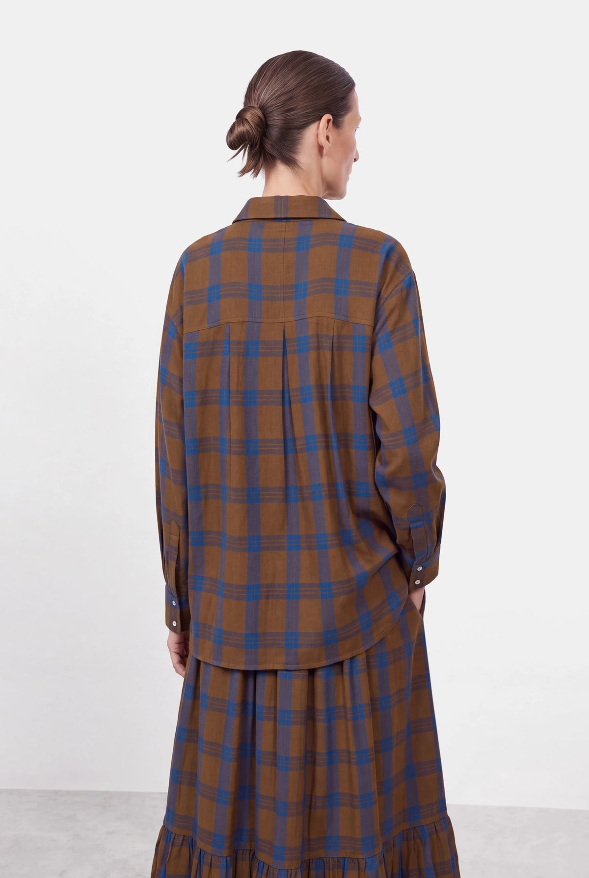 Camicia Oversize a Quadri