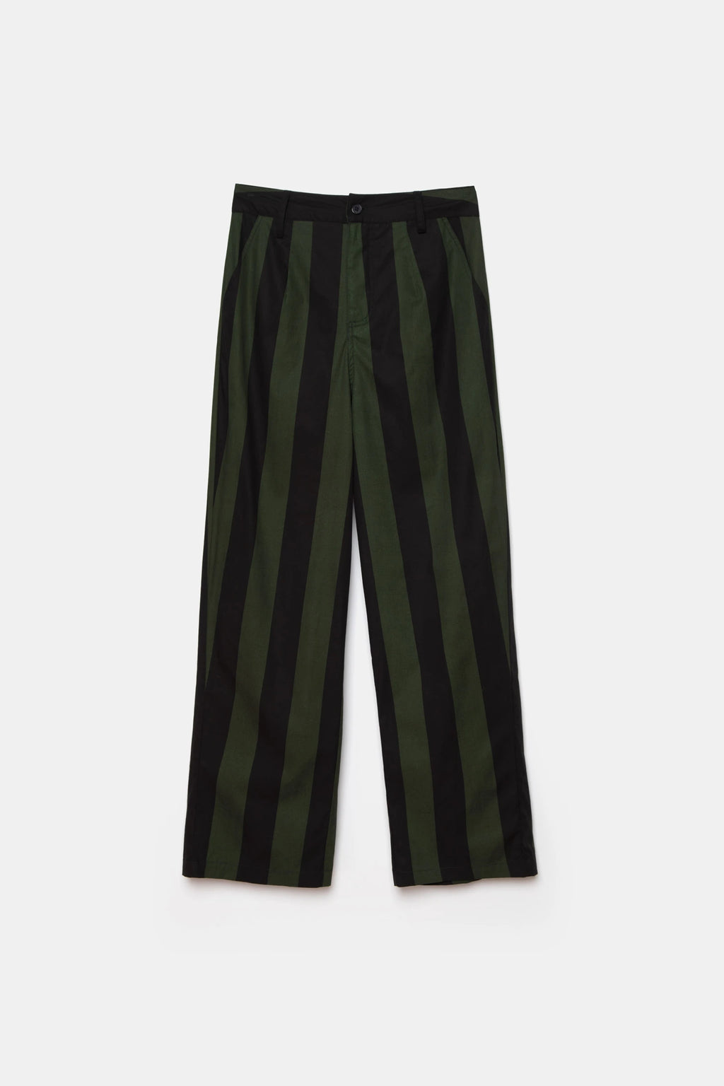 Pantaloni in Cotone a Righe