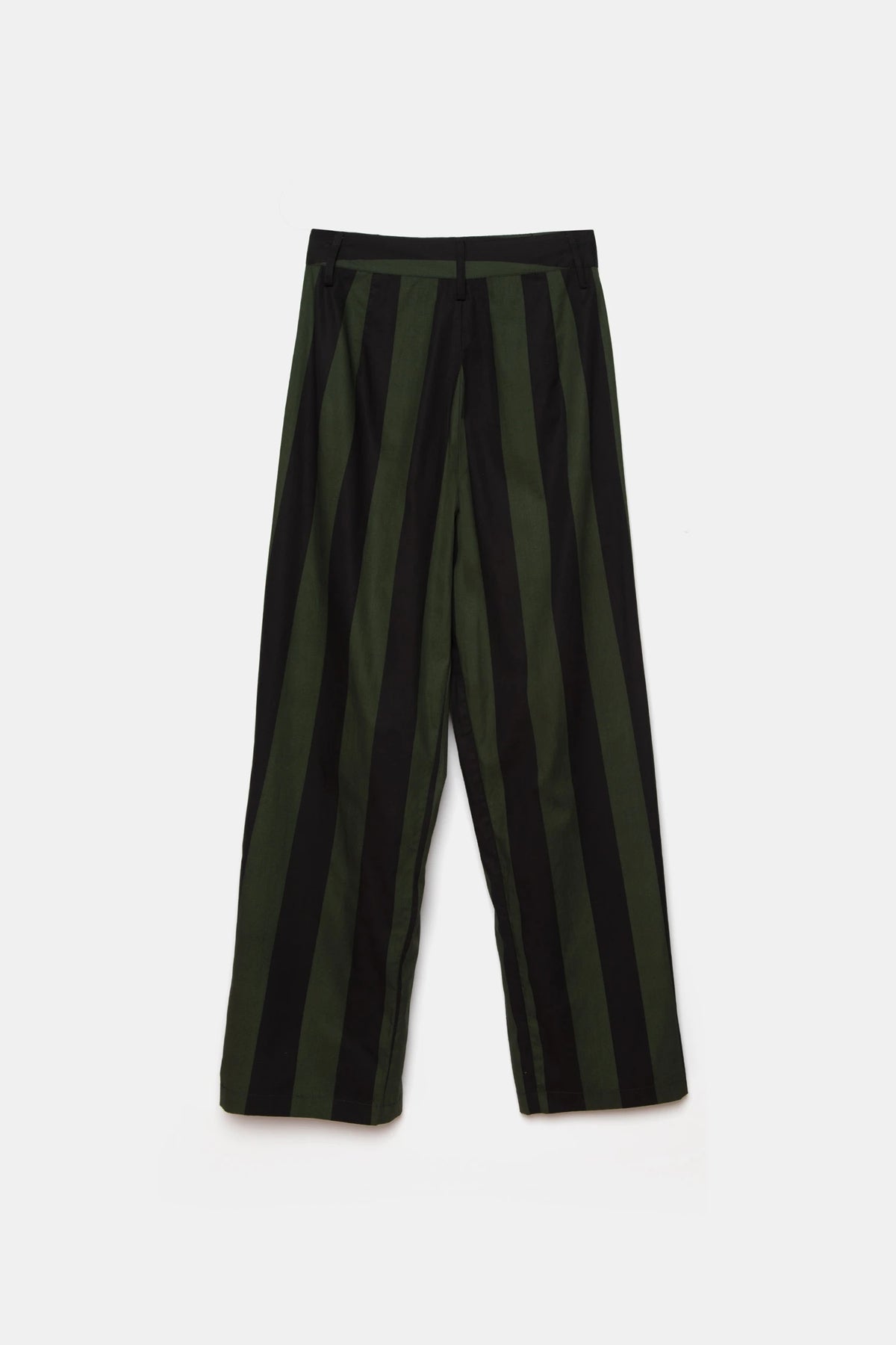 Pantaloni in Cotone a Righe