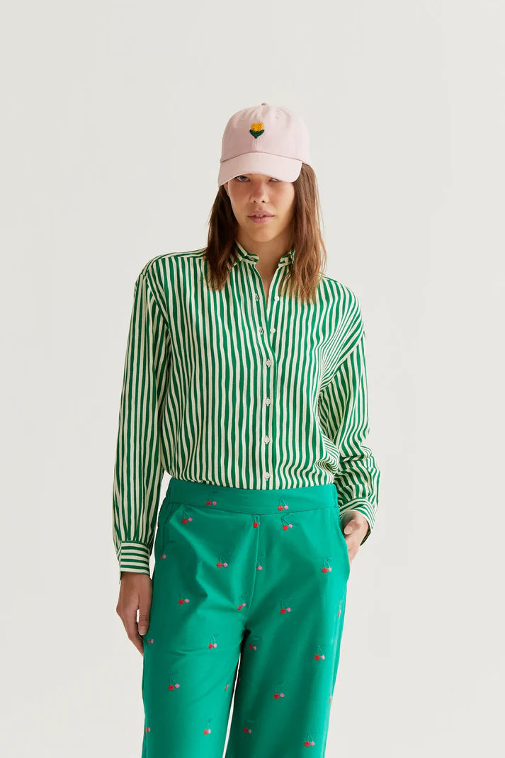 Green Stripe shirt