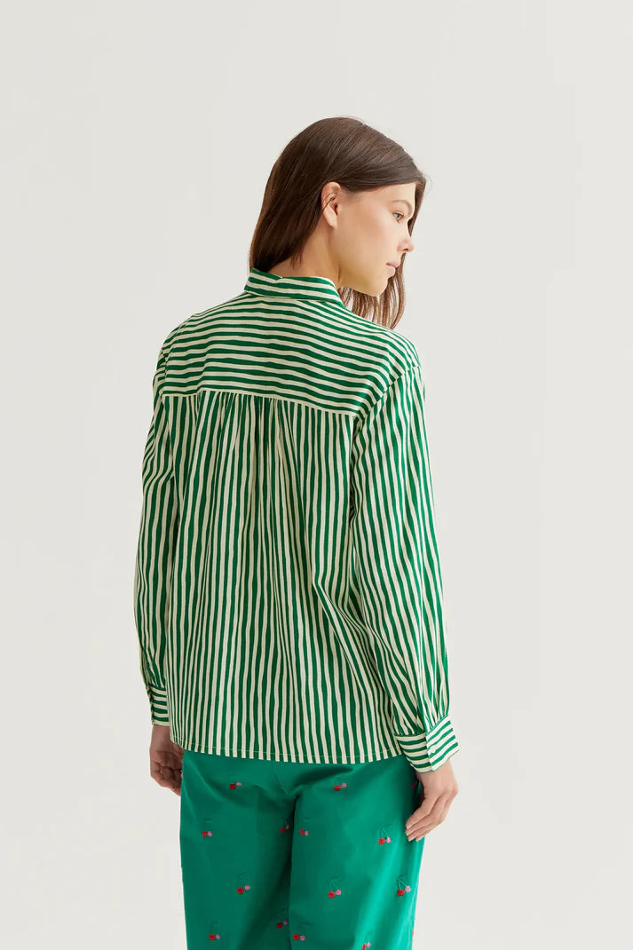 Green Stripe shirt
