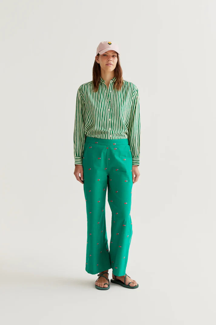 Green Stripe shirt