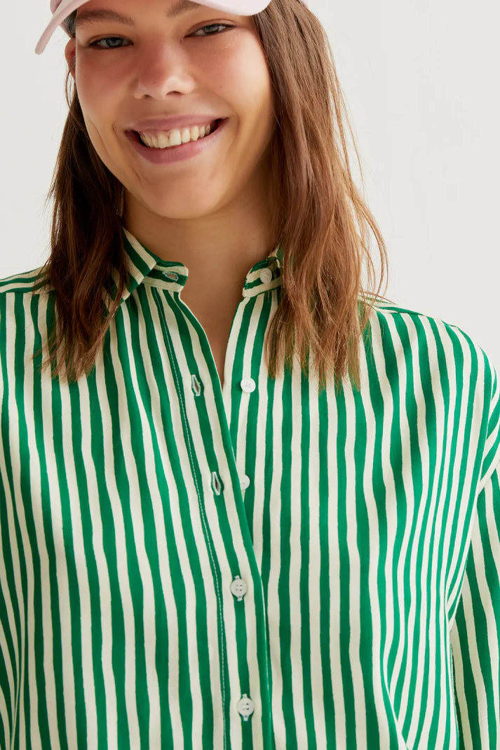 Green Stripe shirt