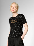 T-shirt stampata in LENZING™ ECOVERO