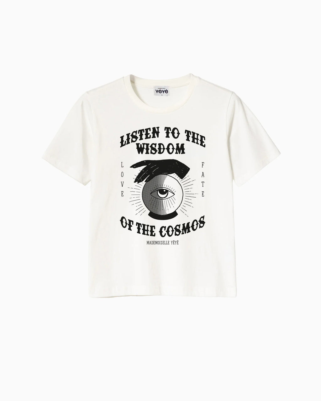 T-shirt stampata in cotone biologico