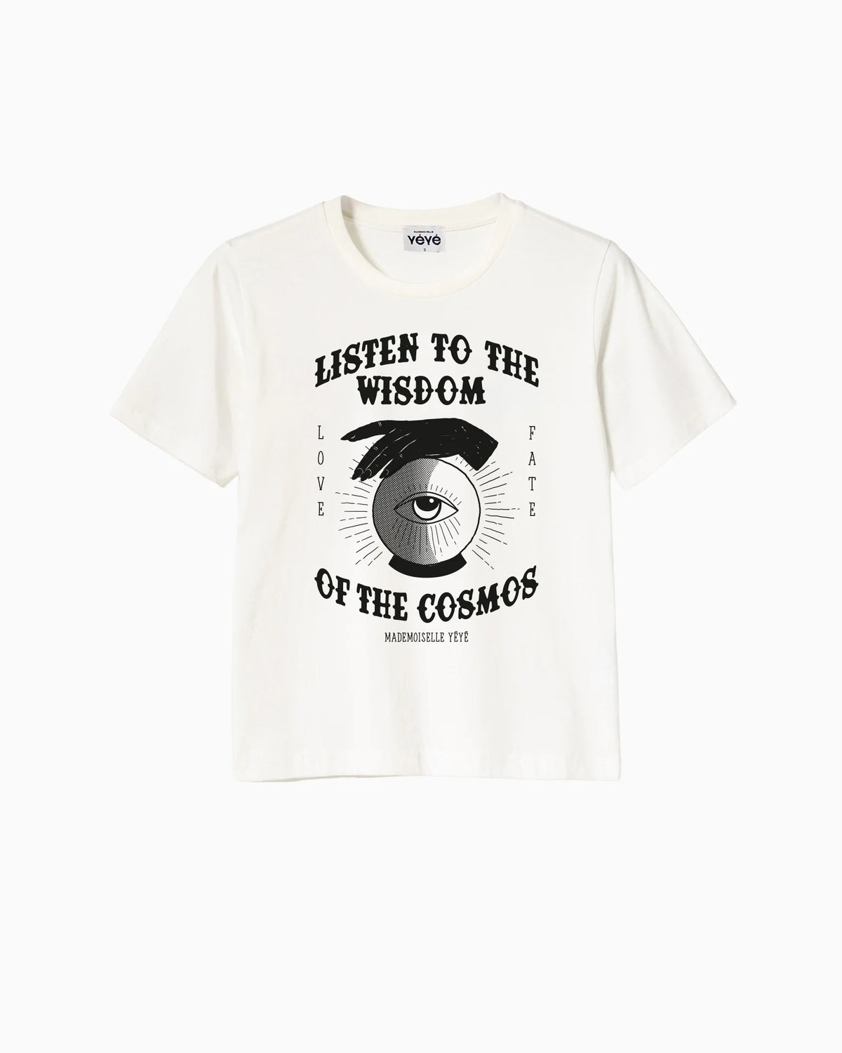 T-shirt stampata in cotone biologico