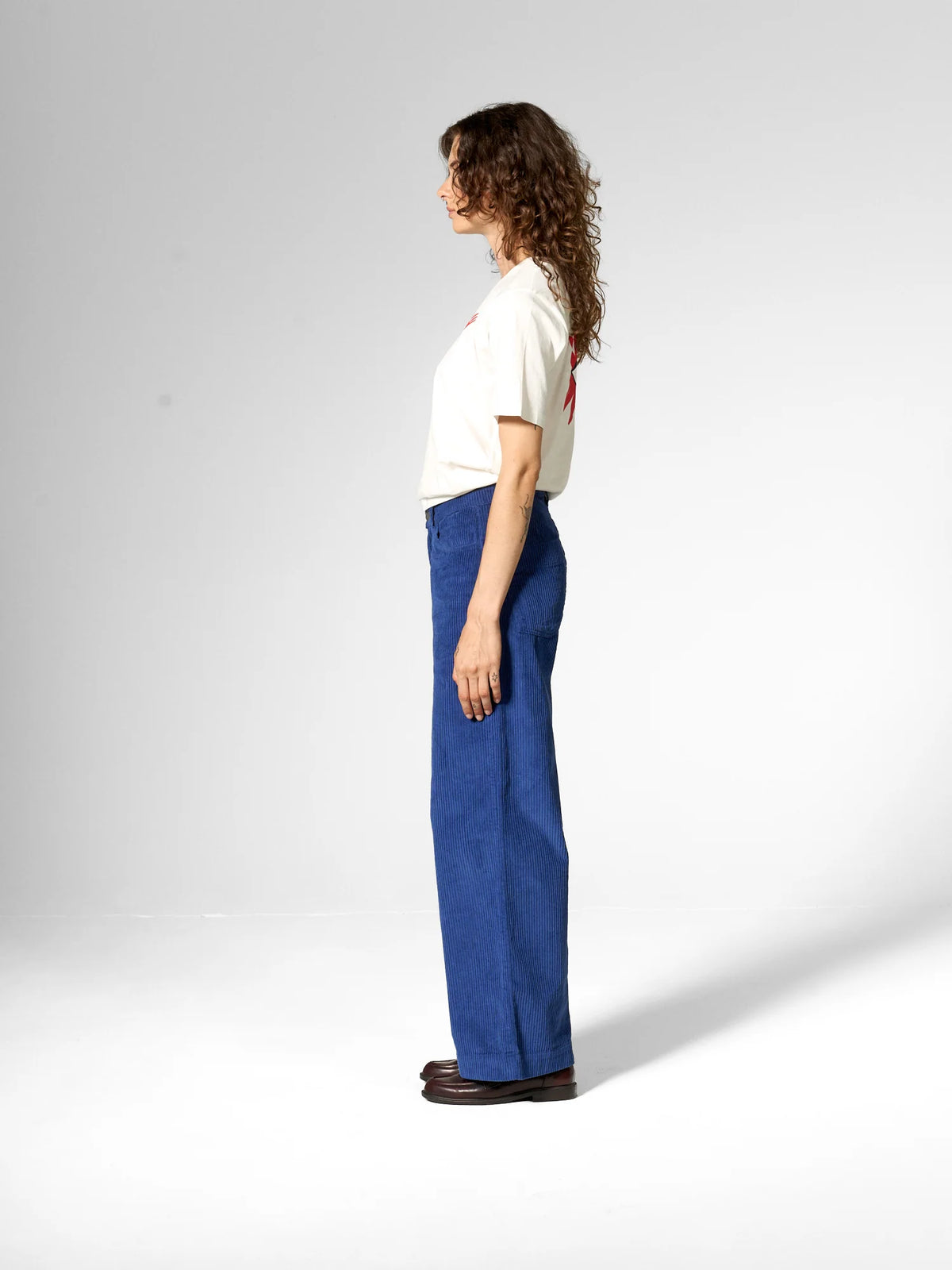 T-shirt stampata in cotone biologico