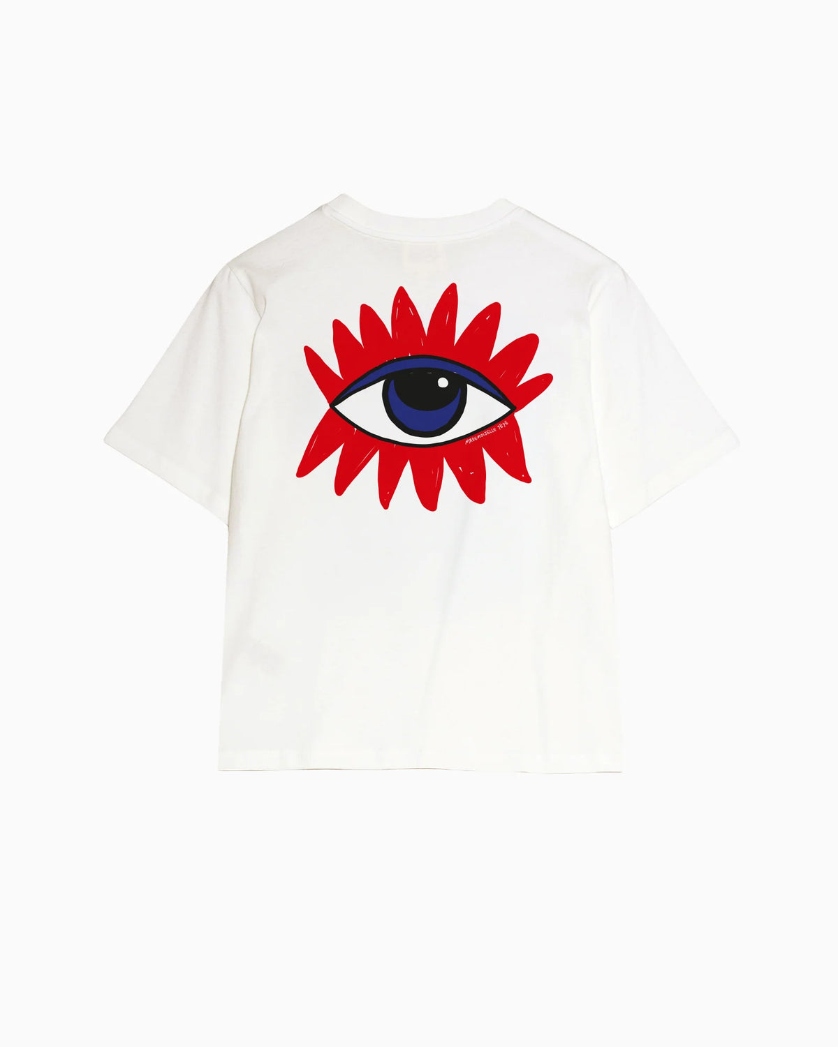 T-shirt stampata in cotone biologico