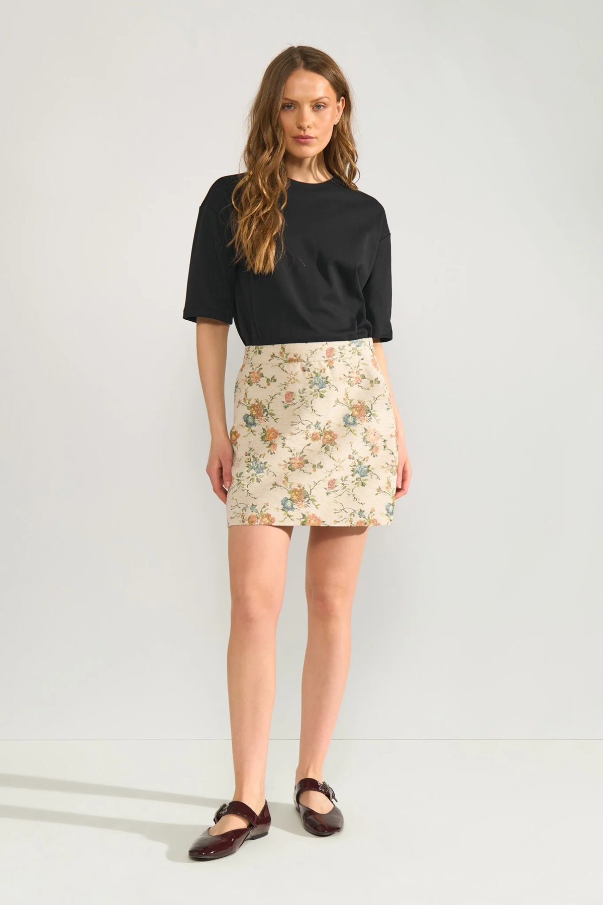 HARPA SKIRT - Whitecap Gray