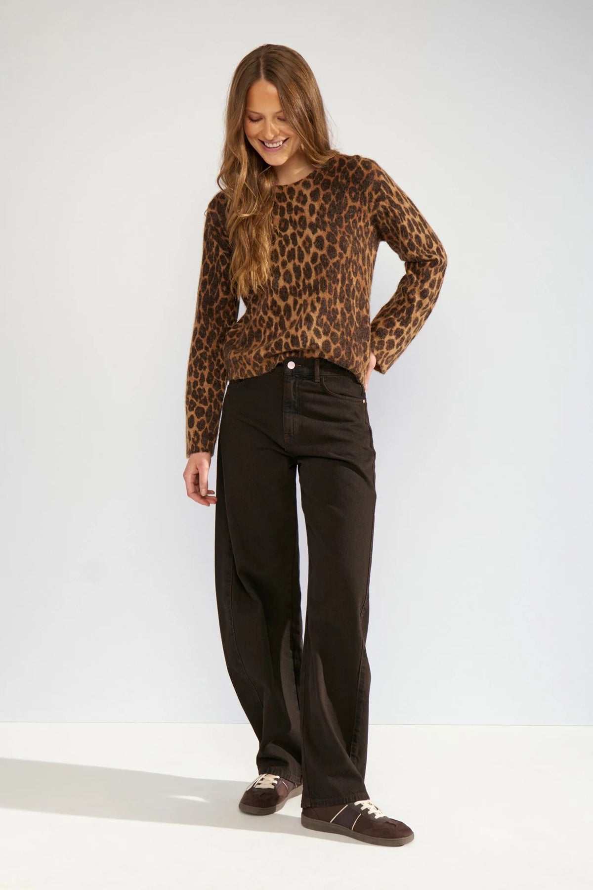 RIETTE LEO PULLOVER - Tiger´s Eye