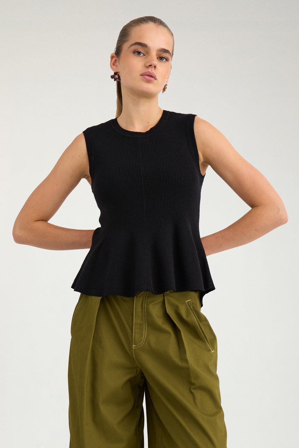 Sira Lurex Cardigan Top