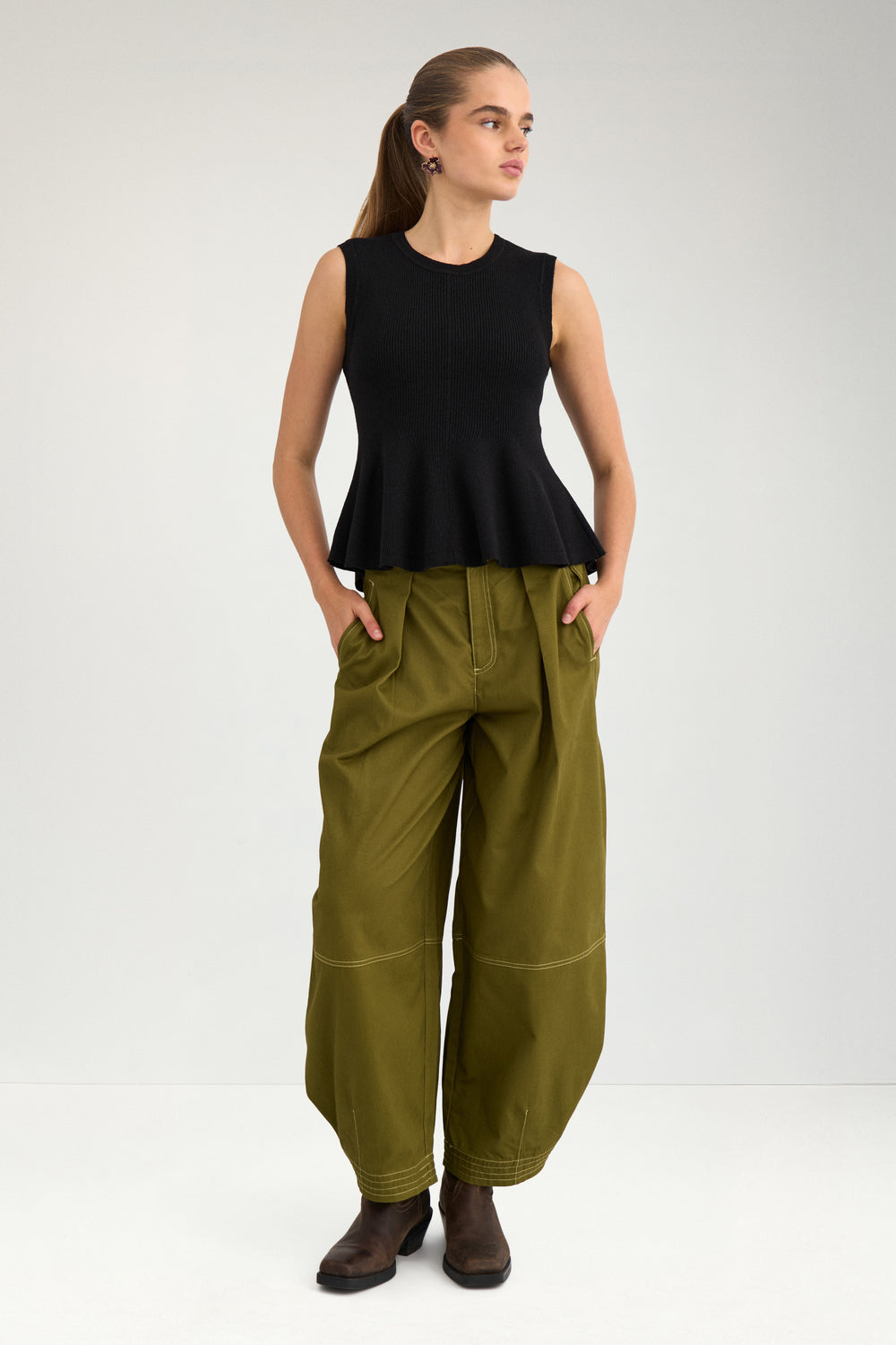 Sira Lurex Cardigan Top