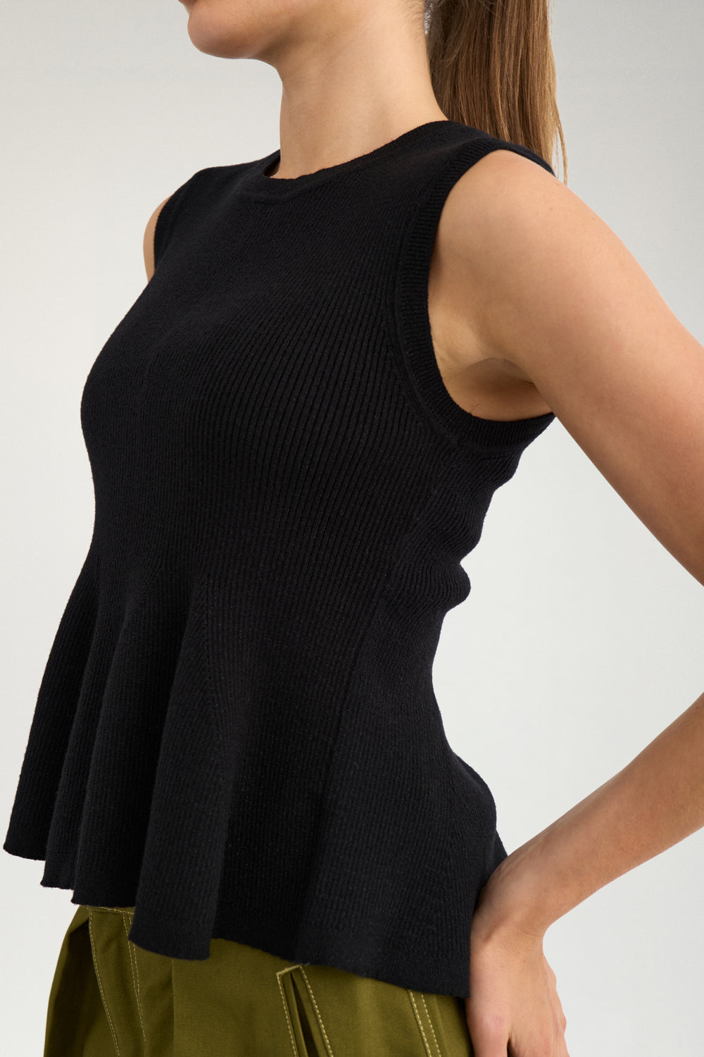 Sira Lurex Cardigan Top