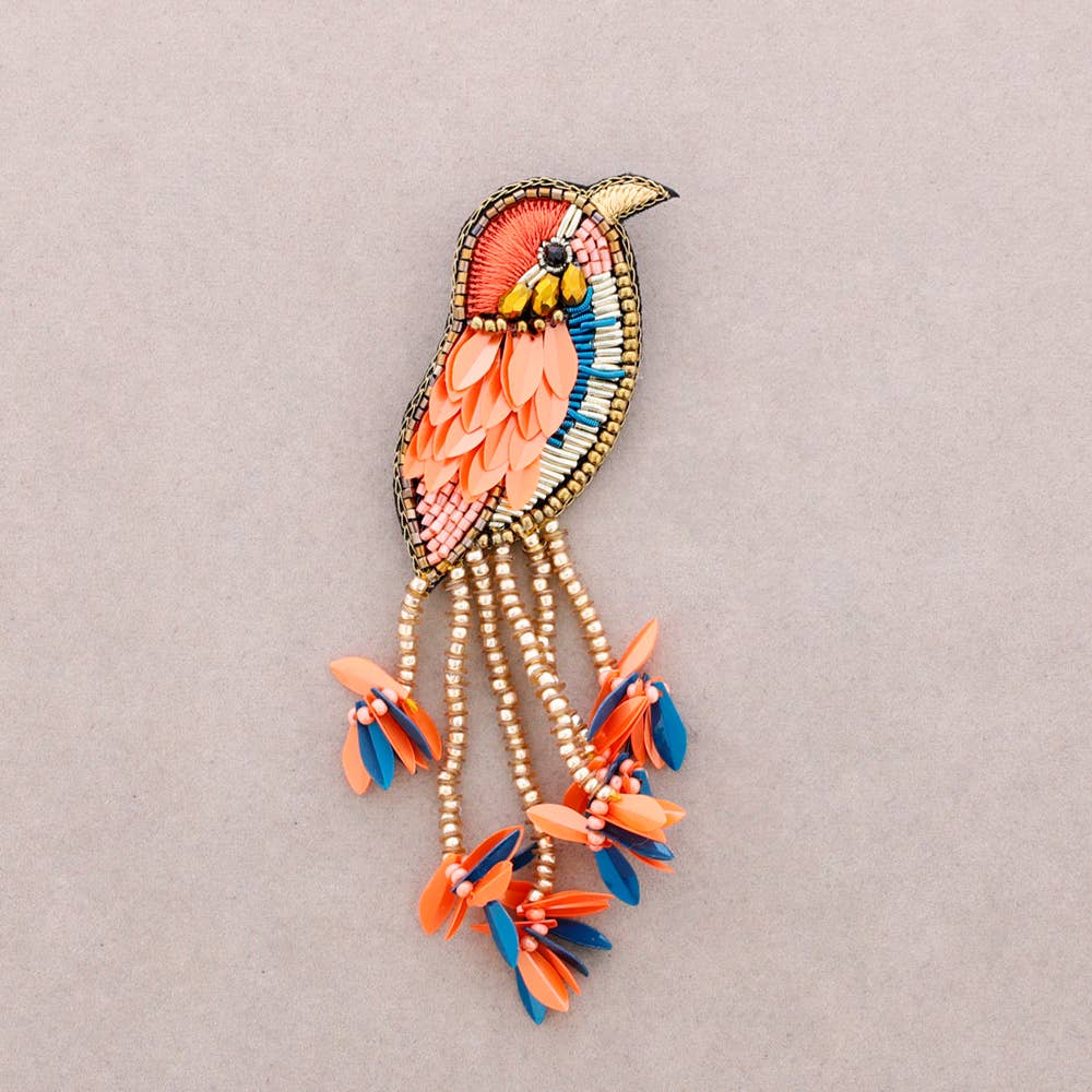 Spilla Colibrì: Naranja