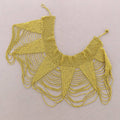Collana Bavero Perline: Dorado