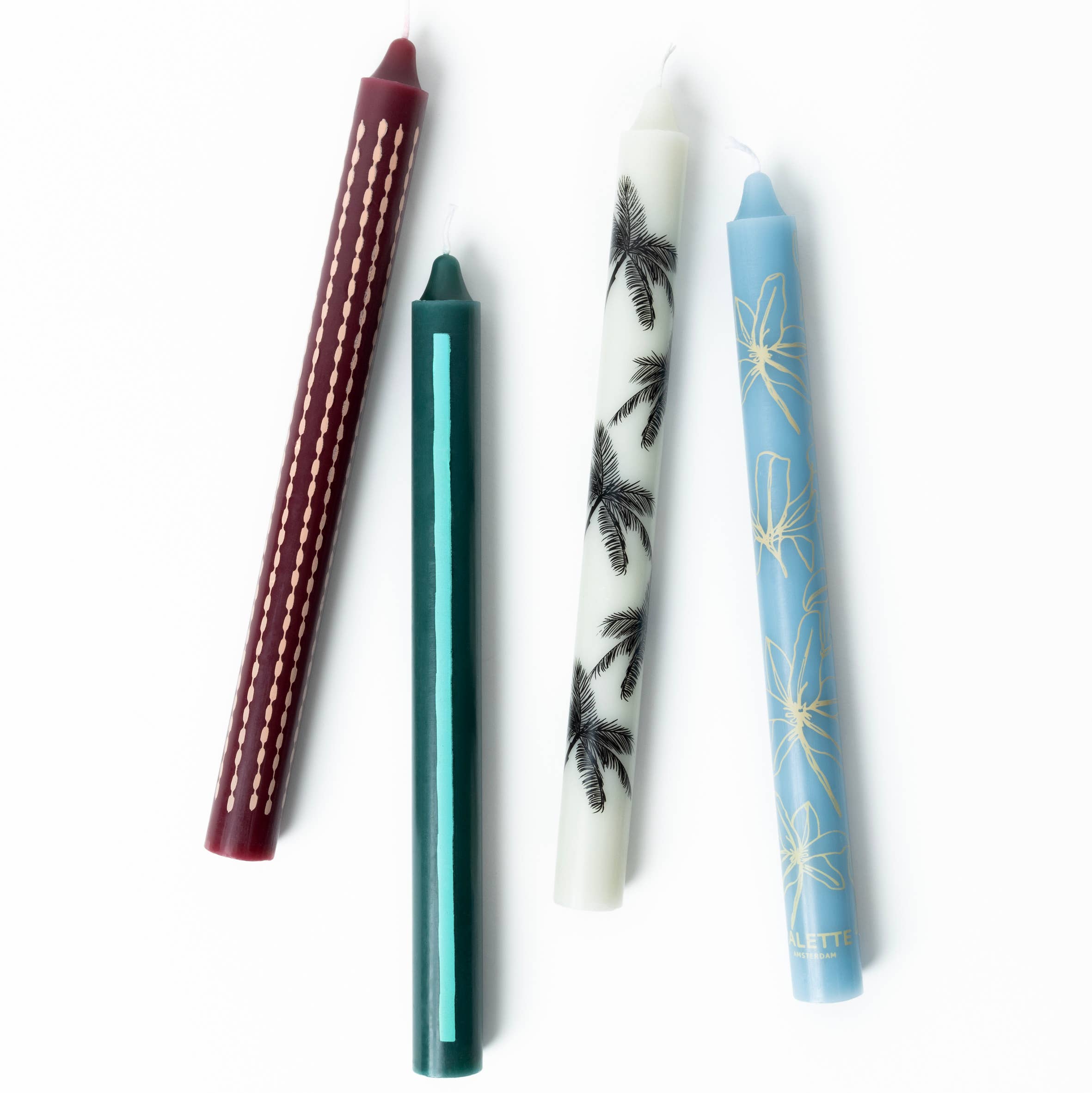 Candele da cena Print - Set di 4 - Sunset Cabana