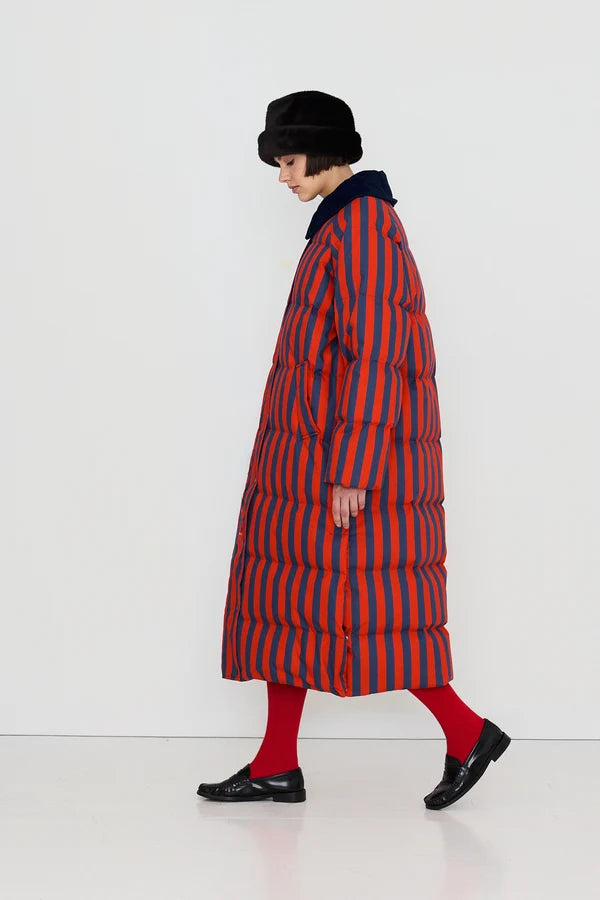 STRIPED OVERSIZED JACKET