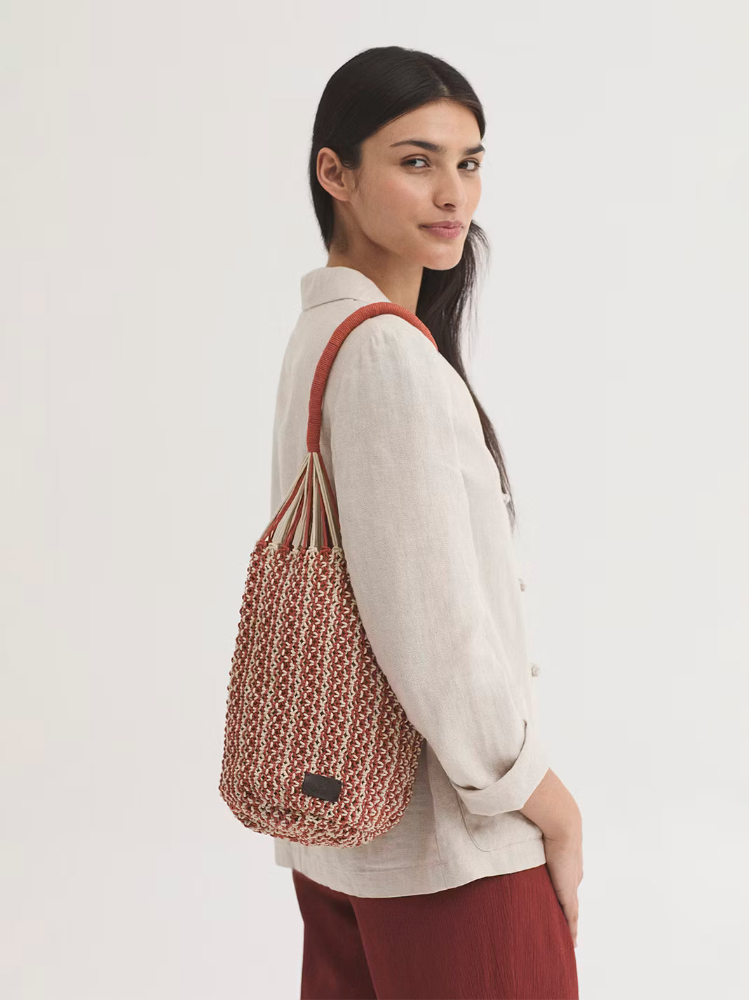 Borsa in macramè