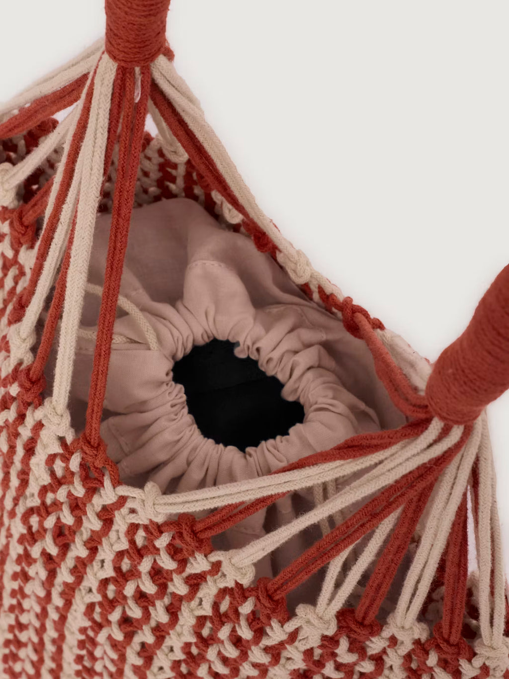 Borsa in macramè