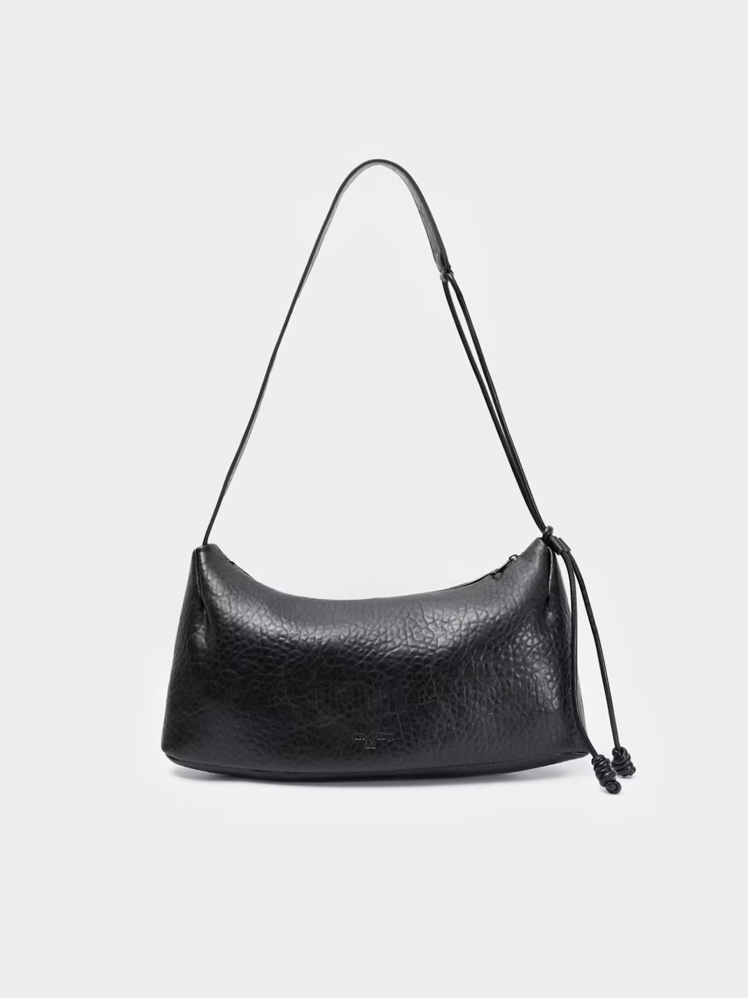 Borsa goffrata Ecoleather Black