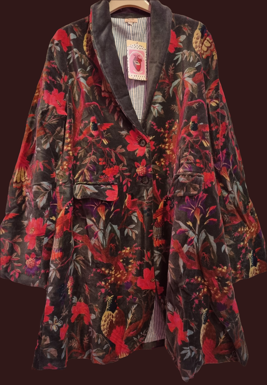 Kimono Velvet made in India