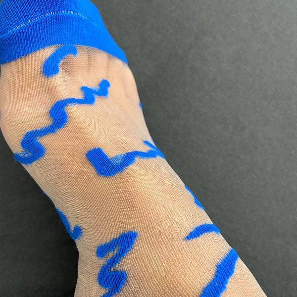 Wave Sock Cobalto