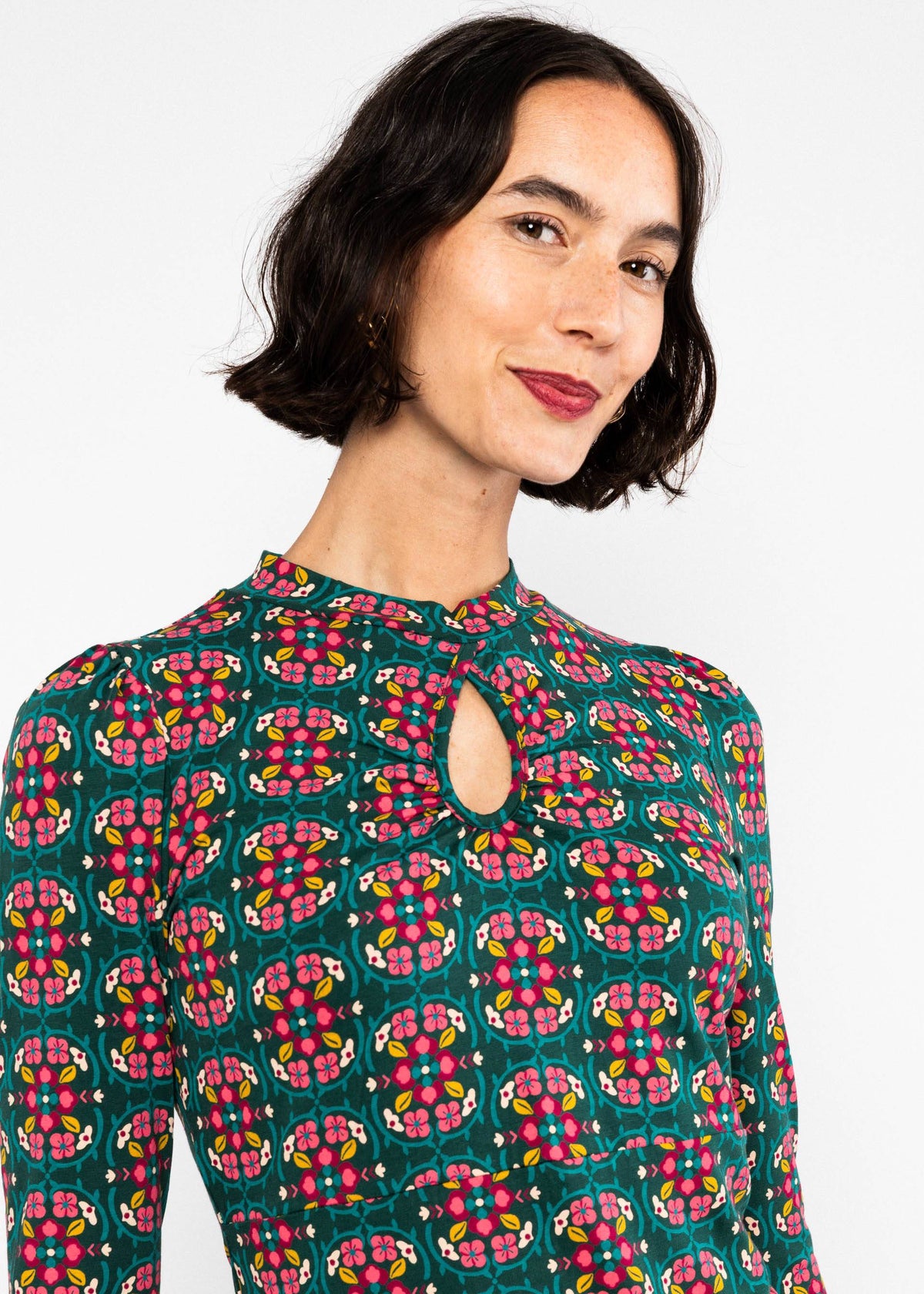 Mini Dress Tiny Flower