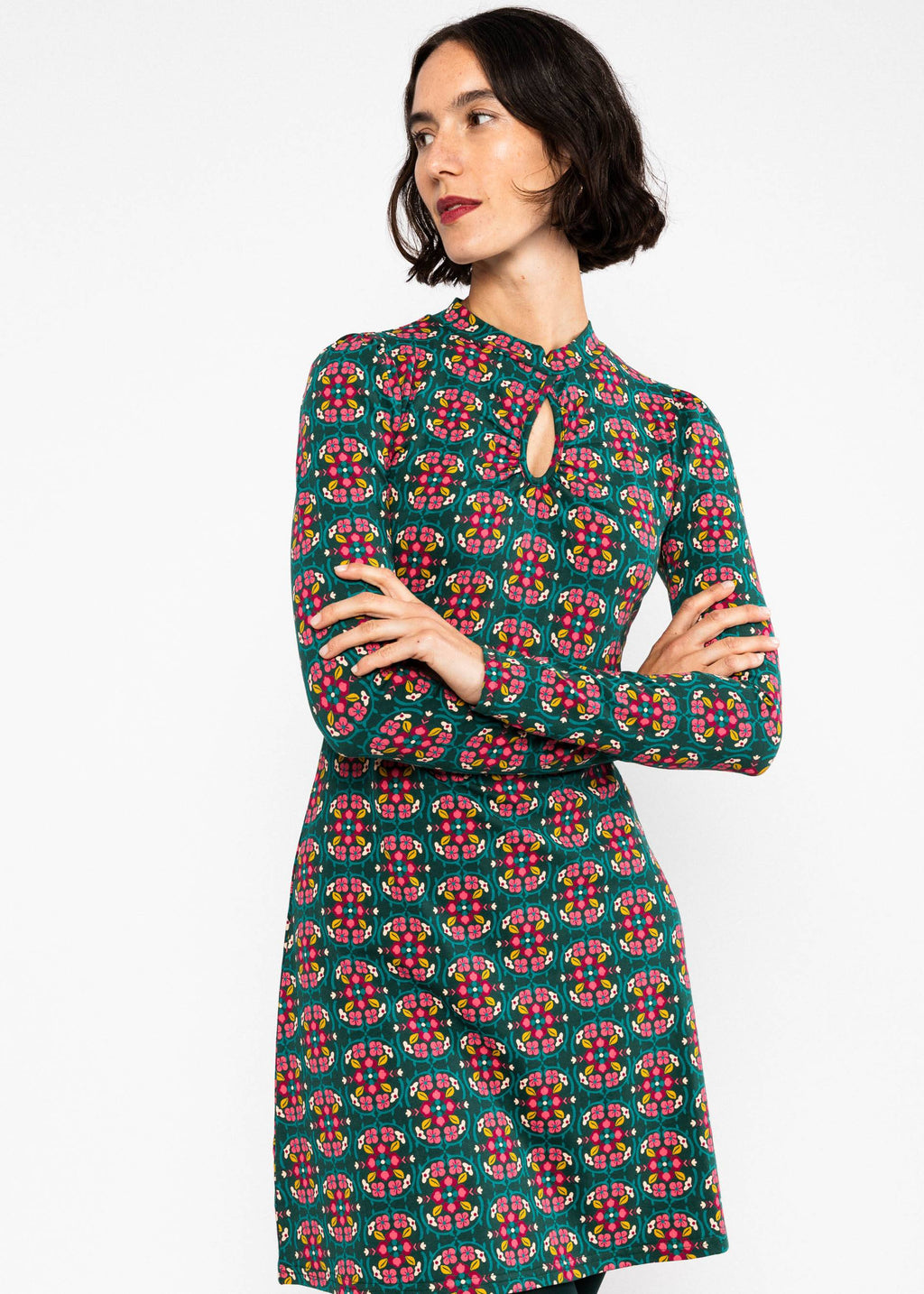 Mini Dress Tiny Flower