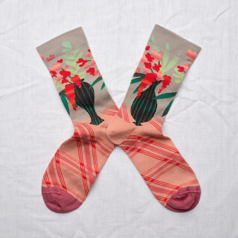 Elephant Vase Socks CU5-01