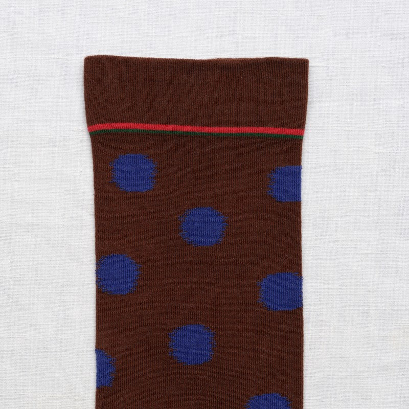 Socks Dot Blue