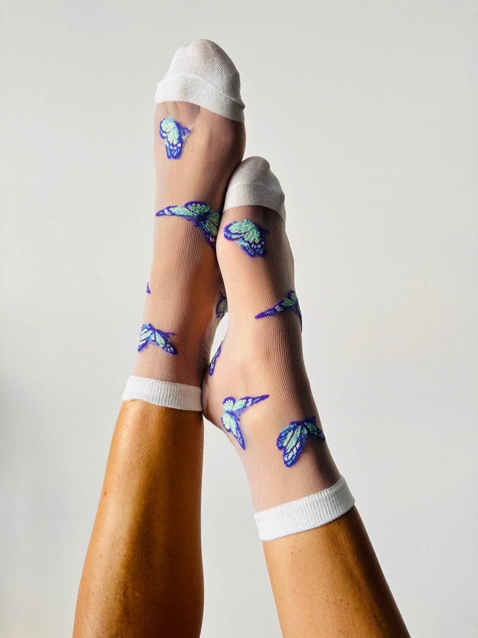 Cynthia calzino farfalla fantasia