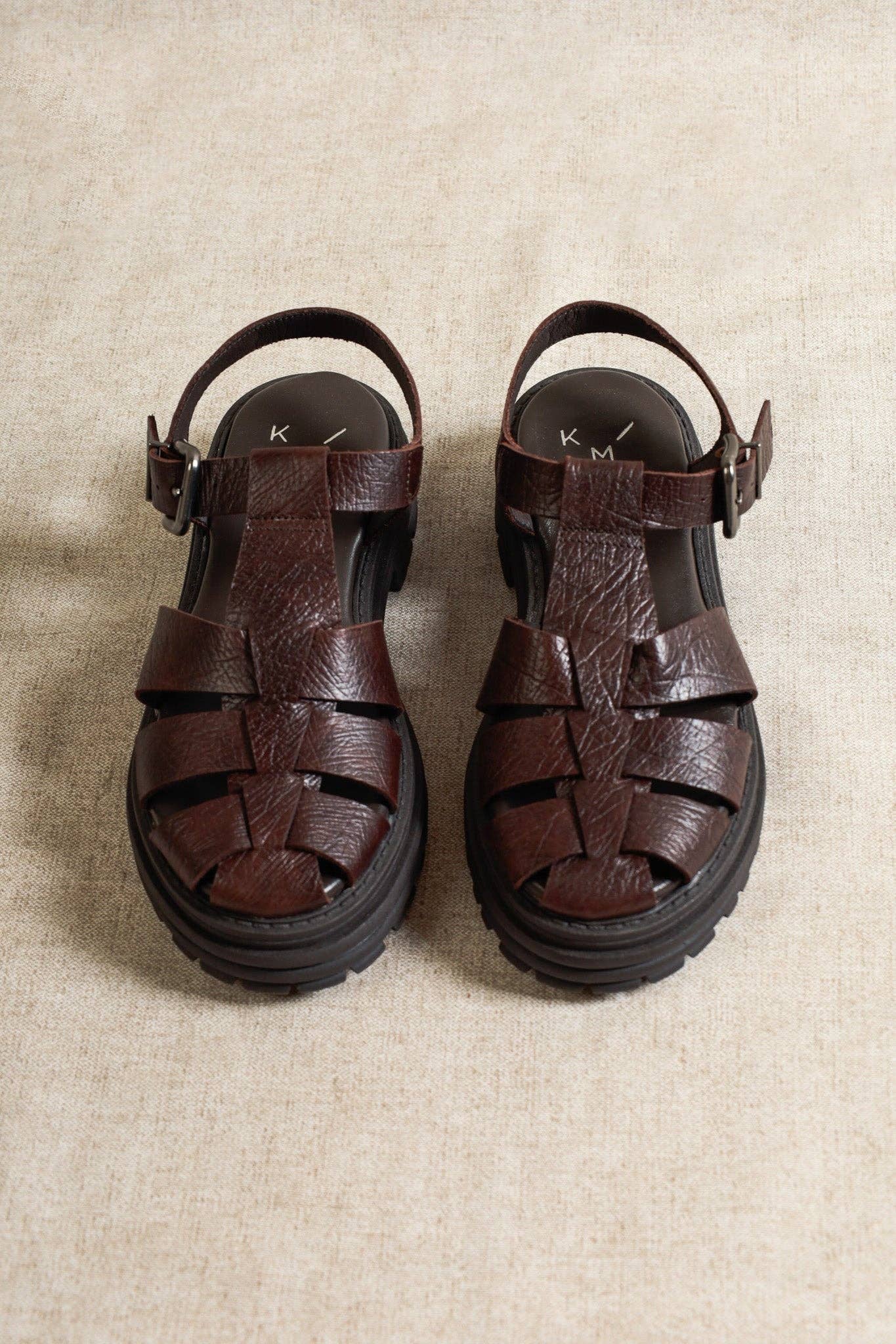 CALA CHOCOLATE - Sandali da pescatore robusti